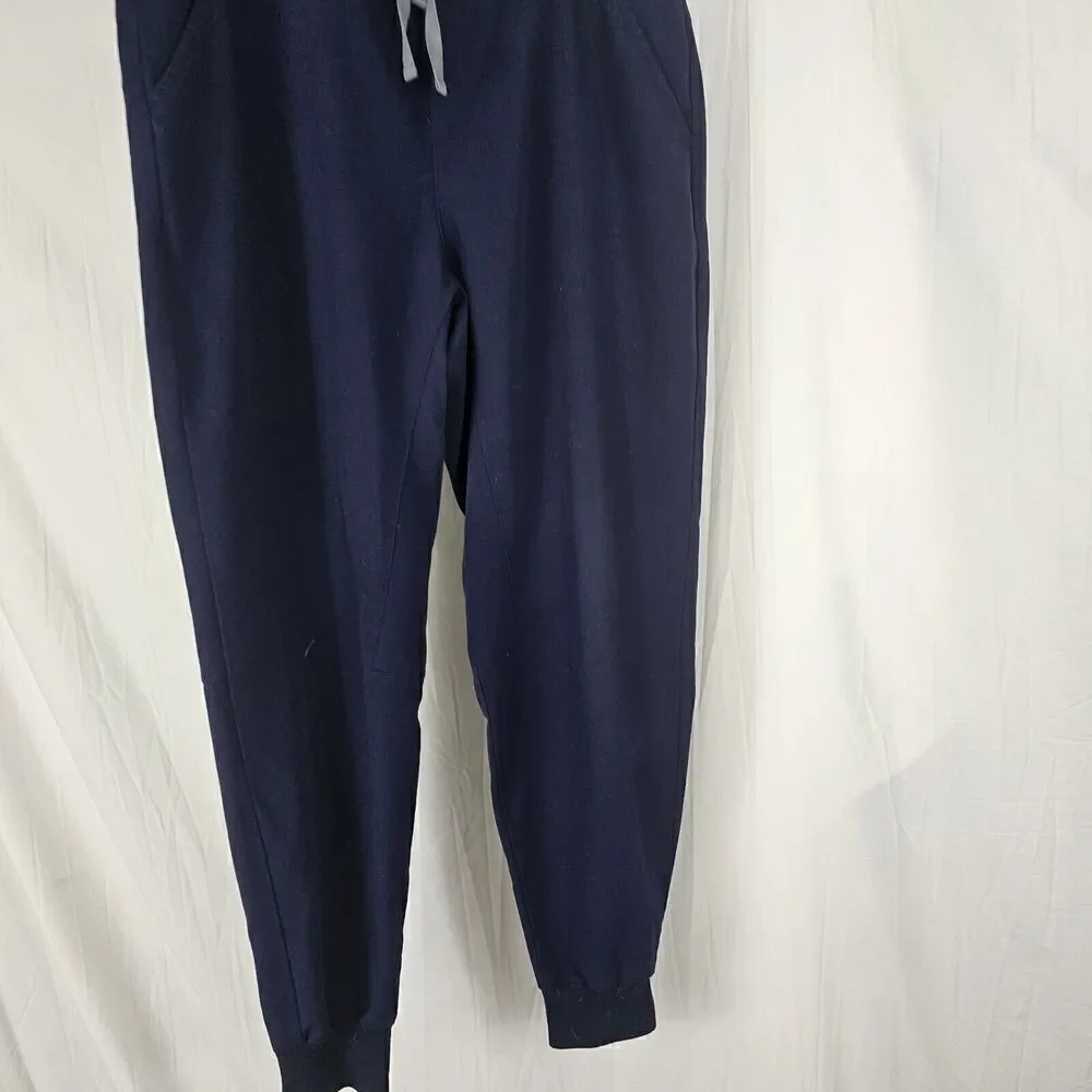 Figs Tansen Jogger Men's Size XL Navy Blue Technical Scrub Pants Medical Uniform
